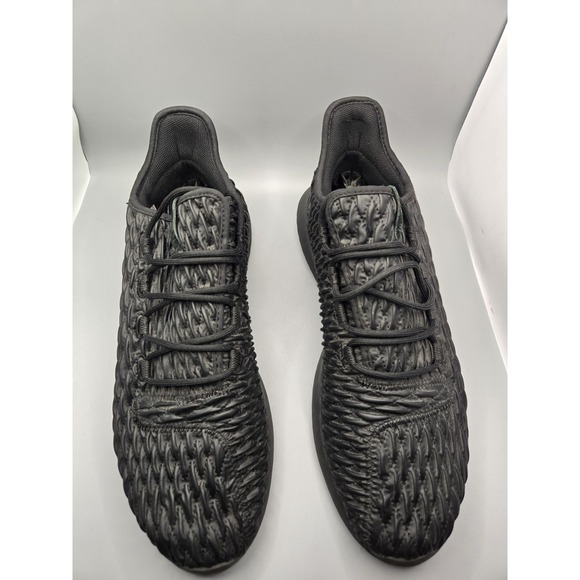 Adidas Tubular Shadow 3D Black \'Cardboard\' Knit Men\'s Size 13 BB8819 Triple Blac main image 5